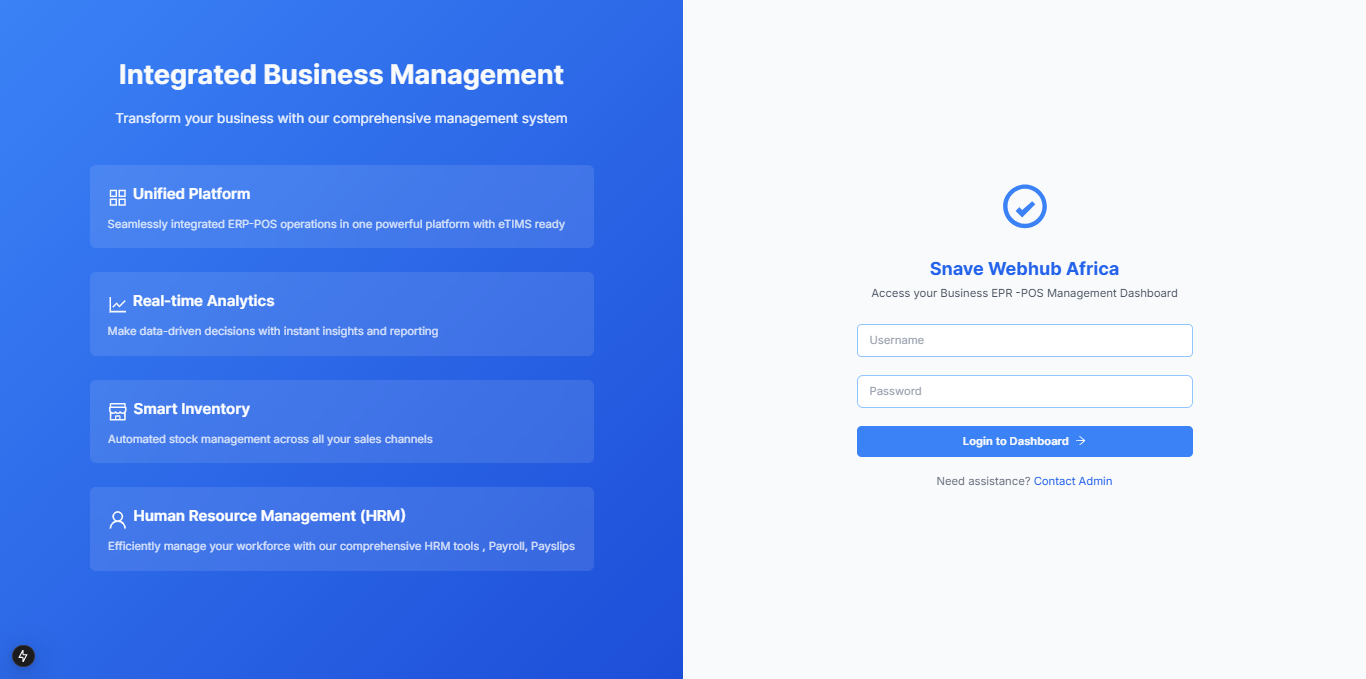 EPR-POS & Human Resource System